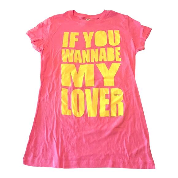 Spice Girls Graphic T SHIRT Youth LG TEE Girls You Wanna Be My Lover 100% Cotton - Picture 6 of 6